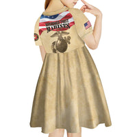 Montford Point Marines 1942-1949 Kid Short Sleeve Dress The First Black Marines - Wonder Print Shop