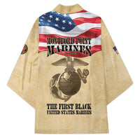 Montford Point Marines 1942-1949 Kimono The First Black Marines - Wonder Print Shop