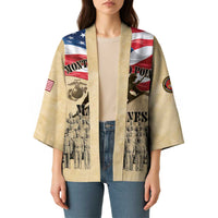 Montford Point Marines 1942-1949 Kimono The First Black Marines - Wonder Print Shop