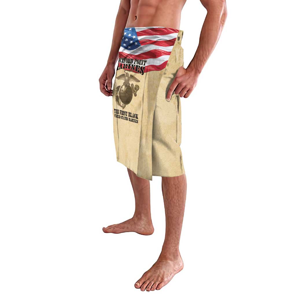 Montford Point Marines 1942-1949 Lavalava The First Black Marines - Wonder Print Shop