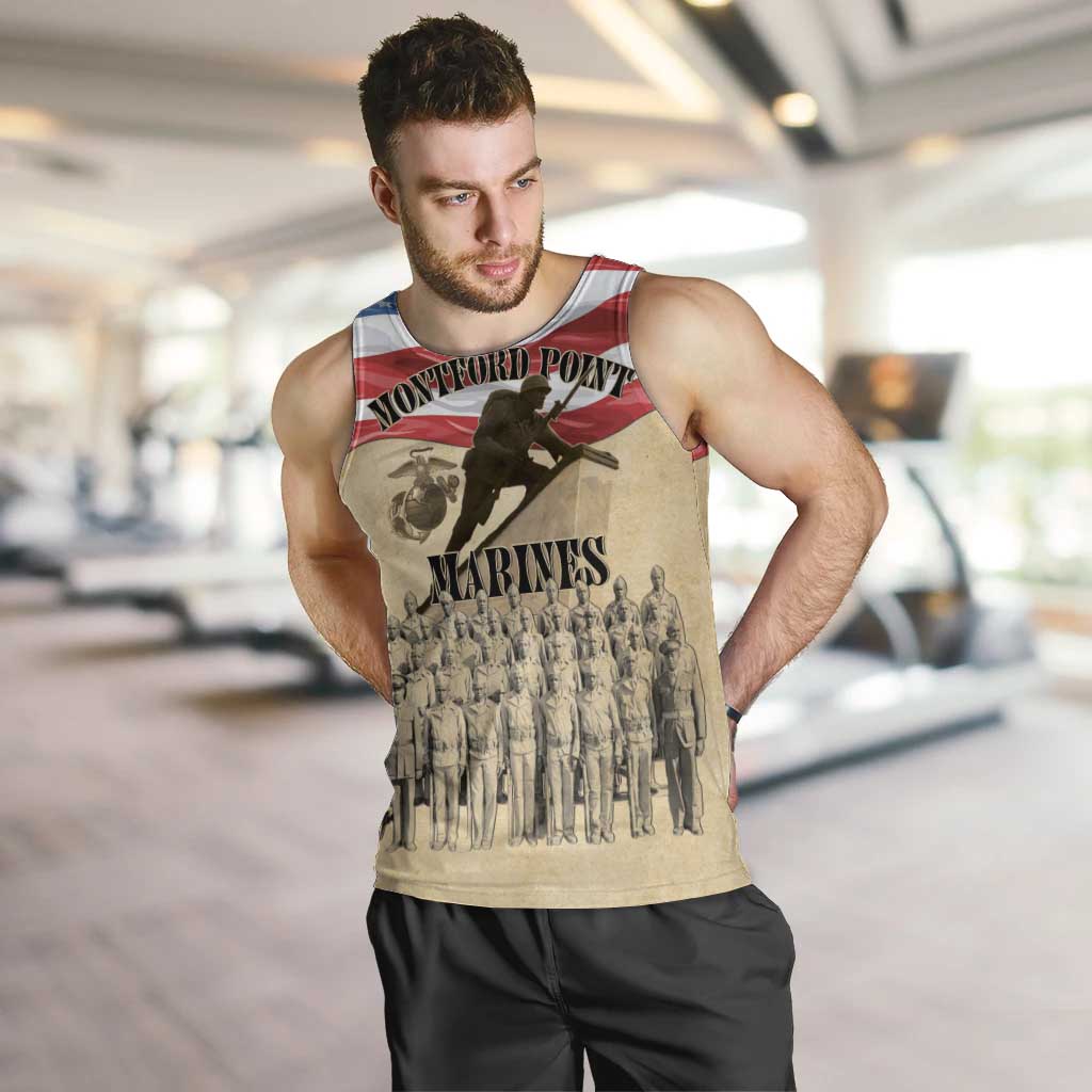 Montford Point Marines 1942-1949 Men Tank Top The First Black Marines - Wonder Print Shop