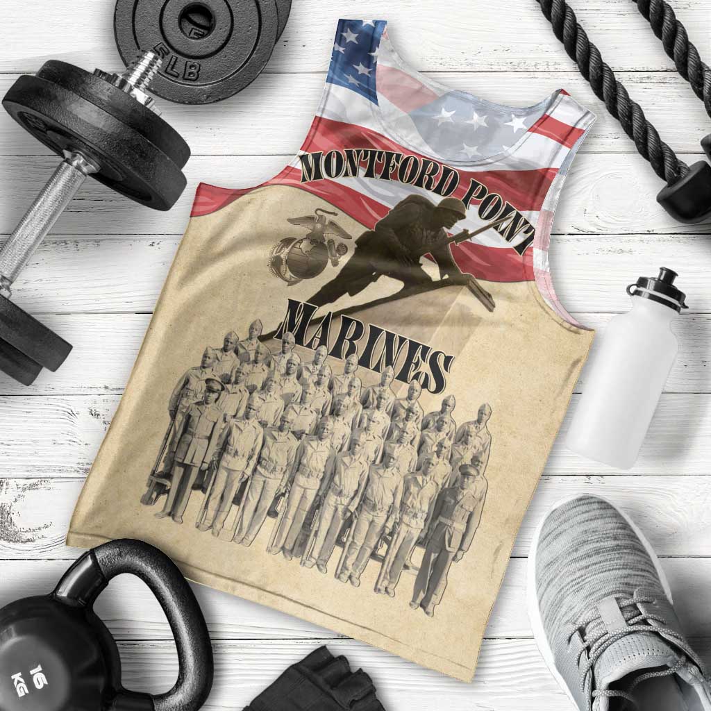 Montford Point Marines 1942-1949 Men Tank Top The First Black Marines - Wonder Print Shop
