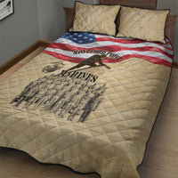 Montford Point Marines 1942-1949 Quilt Bed Set The First Black Marines - Wonder Print Shop