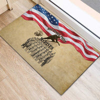 Montford Point Marines 1942-1949 Rubber Doormat The First Black Marines - Wonder Print Shop