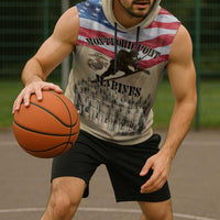 Montford Point Marines 1942-1949 Sleeveless Hoodie The First Black Marines - Wonder Print Shop