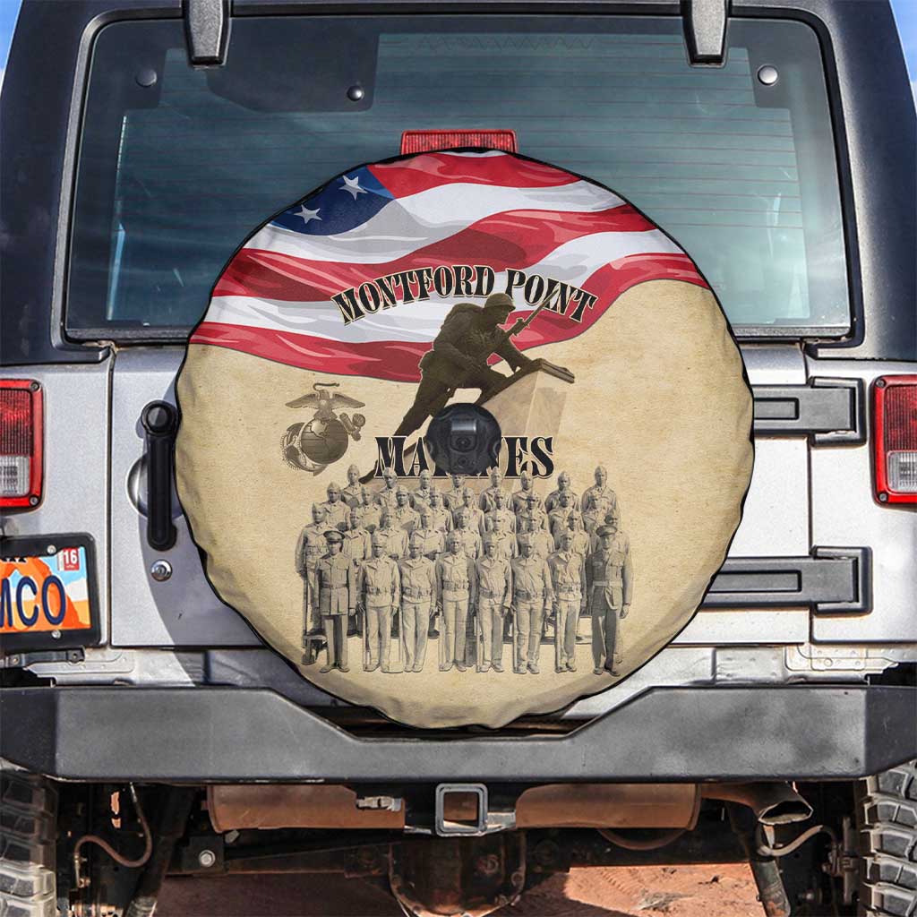 Montford Point Marines 1942-1949 Spare Tire Cover The First Black Marines - Wonder Print Shop