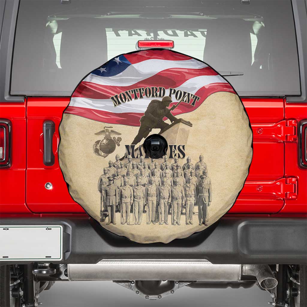 Montford Point Marines 1942-1949 Spare Tire Cover The First Black Marines - Wonder Print Shop