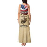 Montford Point Marines 1942-1949 Tank Maxi Dress The First Black Marines - Wonder Print Shop