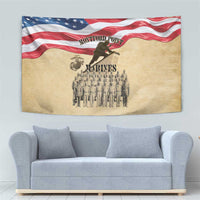 Montford Point Marines 1942-1949 Tapestry The First Black Marines - Wonder Print Shop