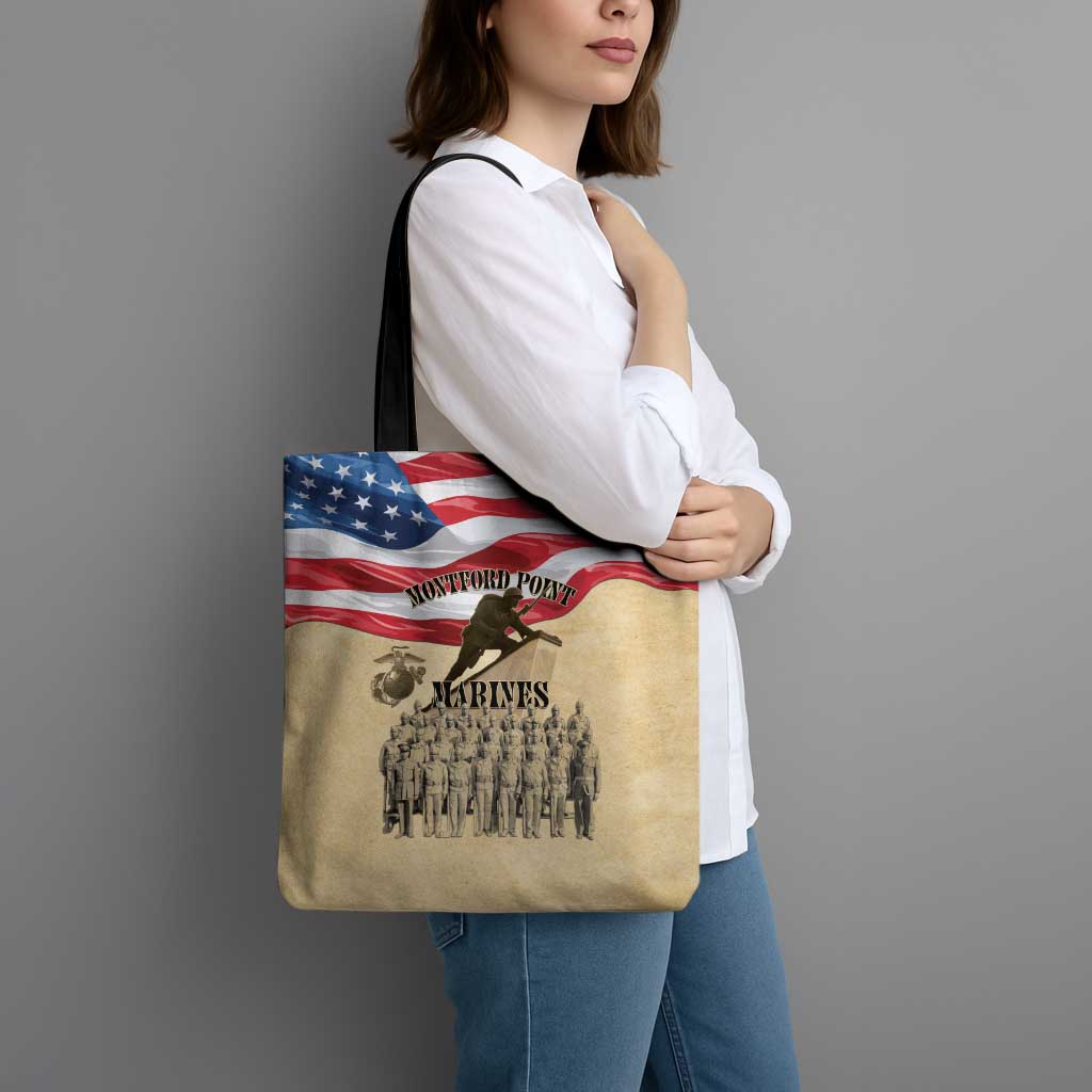 Montford Point Marines 1942-1949 Tote Bag The First Black Marines - Wonder Print Shop