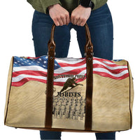 Montford Point Marines 1942-1949 Travel Bag The First Black Marines - Wonder Print Shop