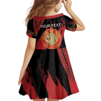 Personalized Proud to Honor Montford Point Marines Family Matching Off Shoulder Maxi Dress and Hawaiian Shirt Freedom Is Not Free - Red - Wonder Print Shop