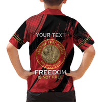 Personalized Proud to Honor Montford Point Marines Hawaiian Shirt Freedom Is Not Free - Red - Wonder Print Shop