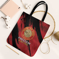 Proud to Honor Montford Point Marines Tote Bag Freedom Is Not Free - Red - Wonder Print Shop