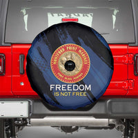 Proud to Honor Montford Point Marines Spare Tire Cover Freedom Is Not Free - Blue - Wonder Print Shop