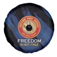 Proud to Honor Montford Point Marines Spare Tire Cover Freedom Is Not Free - Blue - Wonder Print Shop