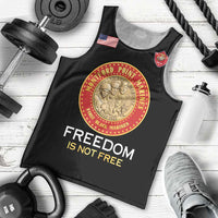Personalized Proud to Honor Montford Point Marines Men Tank Top Freedom Is Not Free - Black - Wonder Print Shop