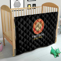 Proud to Honor Montford Point Marines Quilt Freedom Is Not Free - Black - Wonder Print Shop