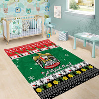 United Arab Emirates Christmas Area Rug Coat Of Arms Eid Milad Majid - Wonder Print Shop