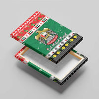 United Arab Emirates Christmas Canvas Wall Art Coat Of Arms Eid Milad Majid - Wonder Print Shop
