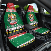 United Arab Emirates Christmas Car Seat Cover Coat Of Arms Eid Milad Majid - Wonder Print Shop