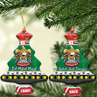 United Arab Emirates Christmas Ceramic Ornament Coat Of Arms Eid Milad Majid - Wonder Print Shop