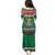 United Arab Emirates Christmas Family Matching Puletasi and Hawaiian Shirt Coat Of Arms Eid Milad Majid - Wonder Print Shop