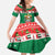 United Arab Emirates Christmas Family Matching Summer Maxi Dress and Hawaiian Shirt Coat Of Arms Eid Milad Majid - Wonder Print Shop
