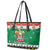United Arab Emirates Christmas Leather Tote Bag Coat Of Arms Eid Milad Majid - Wonder Print Shop