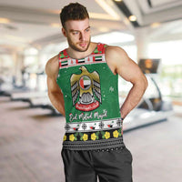 United Arab Emirates Christmas Men Tank Top Coat Of Arms Eid Milad Majid - Wonder Print Shop