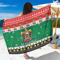 United Arab Emirates Christmas Sarong Coat Of Arms Eid Milad Majid - Wonder Print Shop