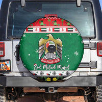 United Arab Emirates Christmas Spare Tire Cover Coat Of Arms Eid Milad Majid - Wonder Print Shop