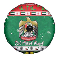United Arab Emirates Christmas Spare Tire Cover Coat Of Arms Eid Milad Majid - Wonder Print Shop