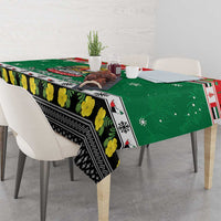 United Arab Emirates Christmas Tablecloth Coat Of Arms Eid Milad Majid - Wonder Print Shop