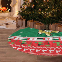 United Arab Emirates Christmas Tree Skirt Coat Of Arms Eid Milad Majid - Wonder Print Shop