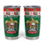 United Arab Emirates Christmas Tumbler Cup Coat Of Arms Eid Milad Majid - Wonder Print Shop