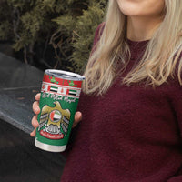 United Arab Emirates Christmas Tumbler Cup Coat Of Arms Eid Milad Majid - Wonder Print Shop