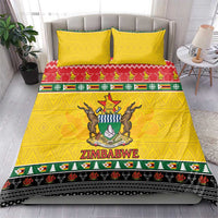 Zimbabwe Christmas Bedding Set Coat Of Arms Muve neKisimusi - Wonder Print Shop