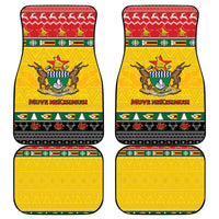 Zimbabwe Christmas Car Mats Coat Of Arms Muve neKisimusi - Wonder Print Shop