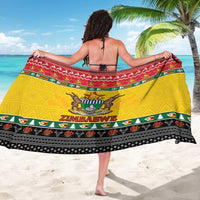 Zimbabwe Christmas Sarong Coat Of Arms Muve neKisimusi - Wonder Print Shop