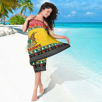 Zimbabwe Christmas Sarong Coat Of Arms Muve neKisimusi - Wonder Print Shop