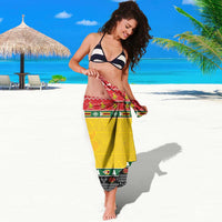 Zimbabwe Christmas Sarong Coat Of Arms Muve neKisimusi - Wonder Print Shop