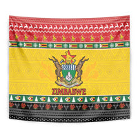 Zimbabwe Christmas Tapestry Coat Of Arms Muve neKisimusi - Wonder Print Shop
