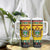Zimbabwe Christmas Tumbler With Handle Coat Of Arms Muve neKisimusi - Wonder Print Shop