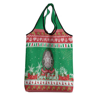 Italy Christmas Grocery Bag Coat Of Arms Buon Natale