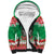 Italy Christmas Sherpa Hoodie Coat Of Arms Buon Natale - Wonder Print Shop