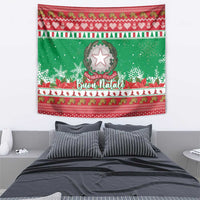 Italy Christmas Tapestry Coat Of Arms Buon Natale - Wonder Print Shop