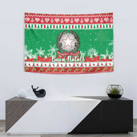 Italy Christmas Tapestry Coat Of Arms Buon Natale - Wonder Print Shop
