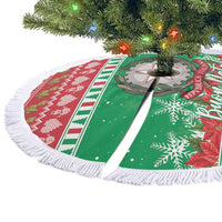 Italy Christmas Tree Skirt Coat Of Arms Buon Natale - Wonder Print Shop