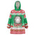 Italy Christmas Wearable Blanket Hoodie Coat Of Arms Buon Natale - Wonder Print Shop